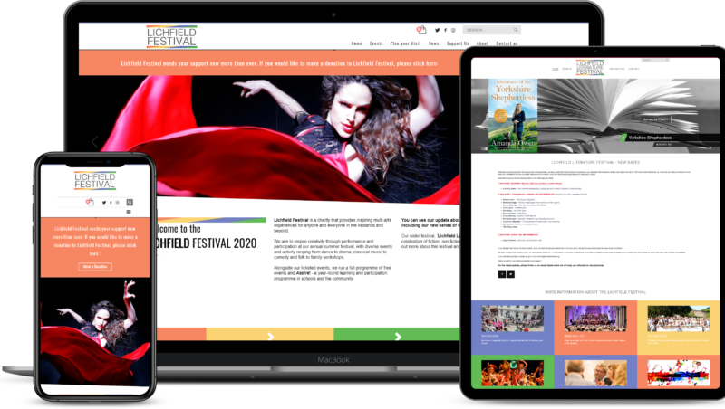 Lichfield Festival Website