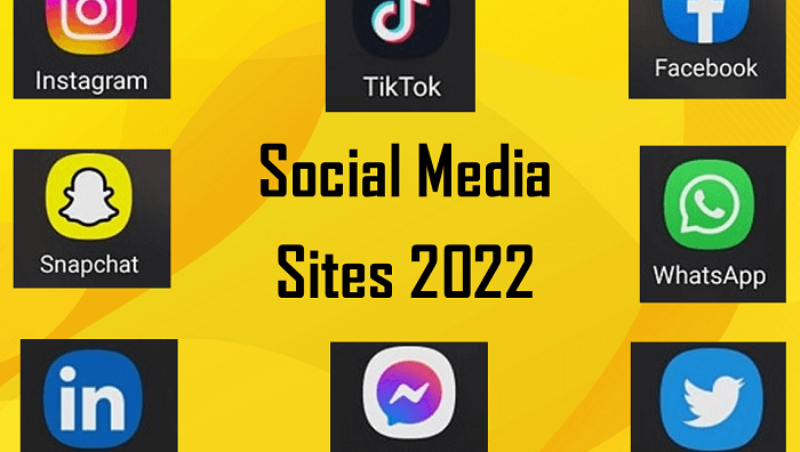 social media sites 2022